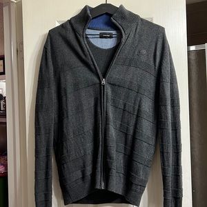 MEXX Mens grey sweater zip up